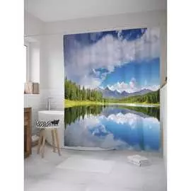 Шторка-занавеска для ванной JOYARTY