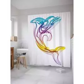 Шторка-занавеска для ванной JOYARTY