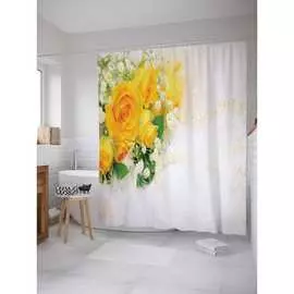 Шторка-занавеска для ванной JOYARTY