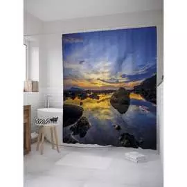 Шторка-занавеска для ванной JOYARTY