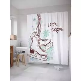 Шторка-занавеска для ванной JOYARTY