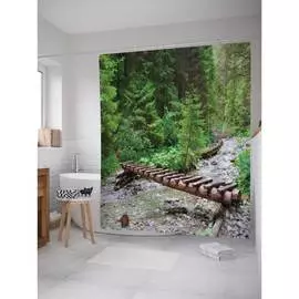 Шторка-занавеска для ванной JOYARTY