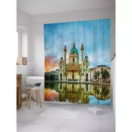 Шторка-занавеска для ванной JOYARTY