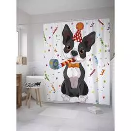 Шторка-занавеска для ванной JOYARTY