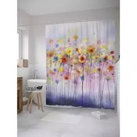 Шторка-занавеска для ванной JOYARTY