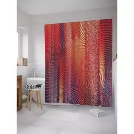 Шторка-занавеска для ванной JOYARTY