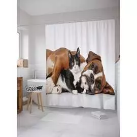 Шторка-занавеска для ванной JOYARTY