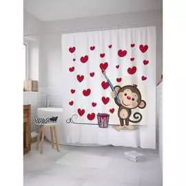 Шторка-занавеска для ванной JOYARTY