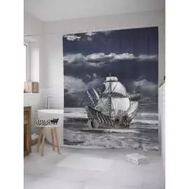 Шторка-занавеска для ванной JOYARTY