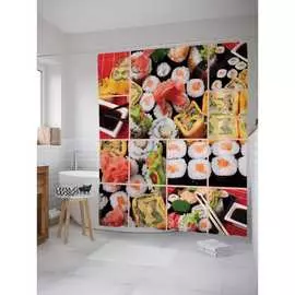 Шторка-занавеска для ванной JOYARTY