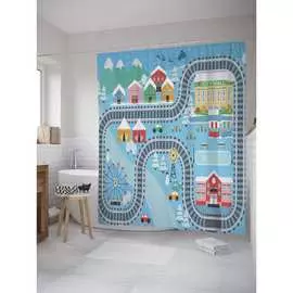 Шторка-занавеска для ванной JOYARTY