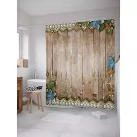 Шторка-занавеска для ванной JOYARTY