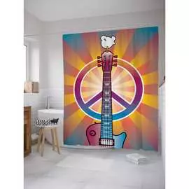 Шторка-занавеска для ванной JOYARTY