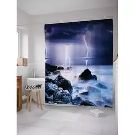 Шторка-занавеска для ванной JOYARTY