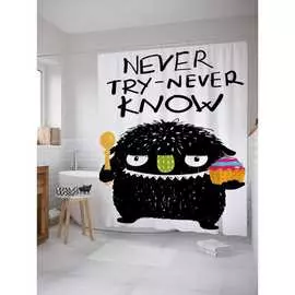 Шторка-занавеска для ванной JOYARTY