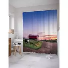 Шторка-занавеска для ванной JOYARTY