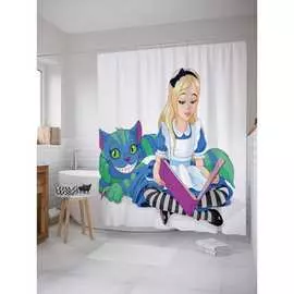 Шторка-занавеска для ванной JOYARTY