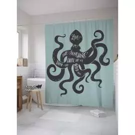 Шторка-занавеска для ванной JOYARTY