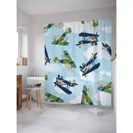 Шторка-занавеска для ванной JOYARTY