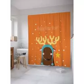 Шторка-занавеска для ванной JOYARTY