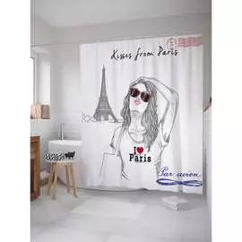 Шторка-занавеска для ванной JOYARTY