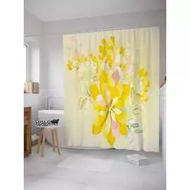 Шторка-занавеска для ванной JOYARTY