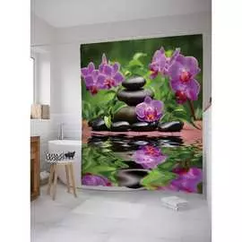 Шторка-занавеска для ванной JOYARTY