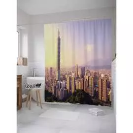 Шторка-занавеска для ванной JOYARTY