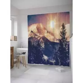 Шторка-занавеска для ванной JOYARTY