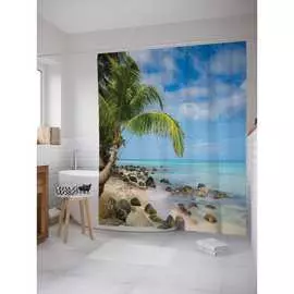 Шторка-занавеска для ванной JOYARTY