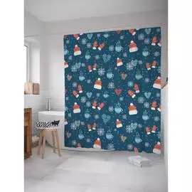 Шторка-занавеска для ванной JOYARTY