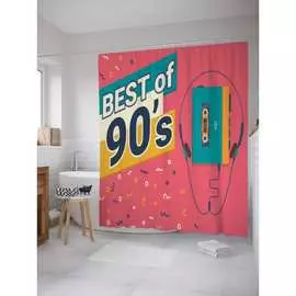 Шторка-занавеска для ванной JOYARTY