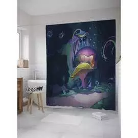 Шторка-занавеска для ванной JOYARTY