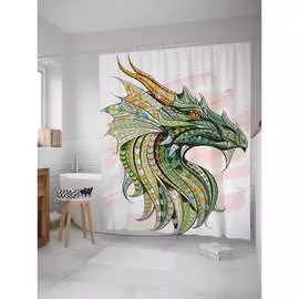 Шторка-занавеска для ванной JOYARTY