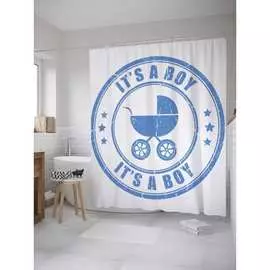 Шторка-занавеска для ванной JOYARTY