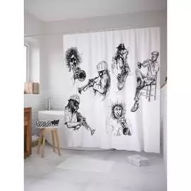 Шторка-занавеска для ванной JOYARTY