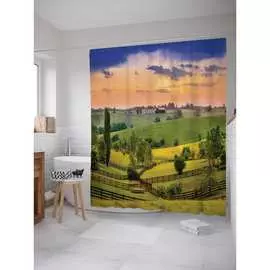 Шторка-занавеска для ванной JOYARTY