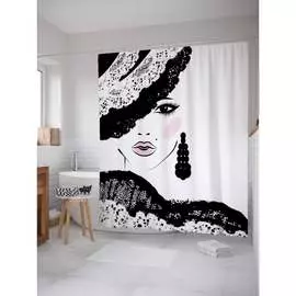 Шторка-занавеска для ванной JOYARTY