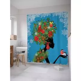 Шторка-занавеска для ванной JOYARTY