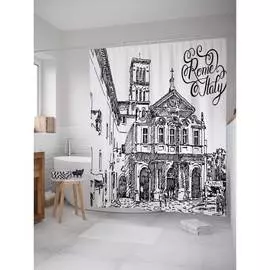 Шторка-занавеска для ванной JOYARTY