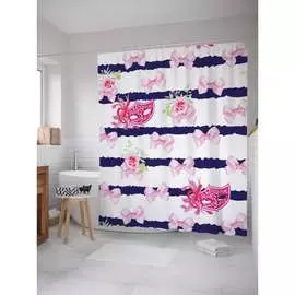 Шторка-занавеска для ванной JOYARTY