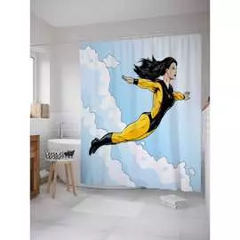 Шторка-занавеска для ванной JOYARTY