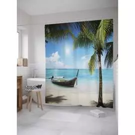 Шторка-занавеска для ванной JOYARTY