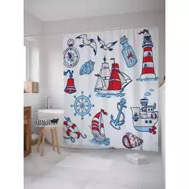 Шторка-занавеска для ванной JOYARTY