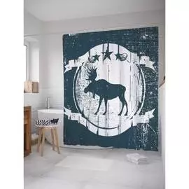 Шторка-занавеска для ванной JOYARTY