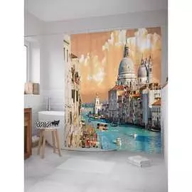 Шторка-занавеска для ванной JOYARTY