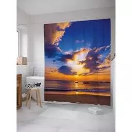 Шторка-занавеска для ванной JOYARTY