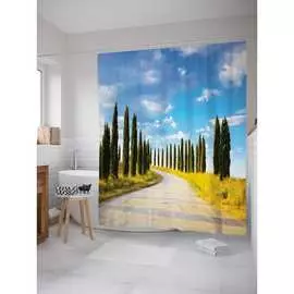 Шторка-занавеска для ванной JOYARTY