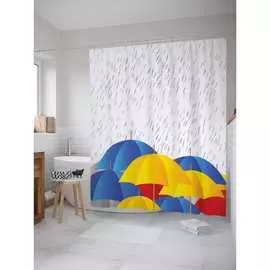 Шторка-занавеска для ванной JOYARTY