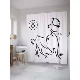 Шторка-занавеска для ванной JOYARTY